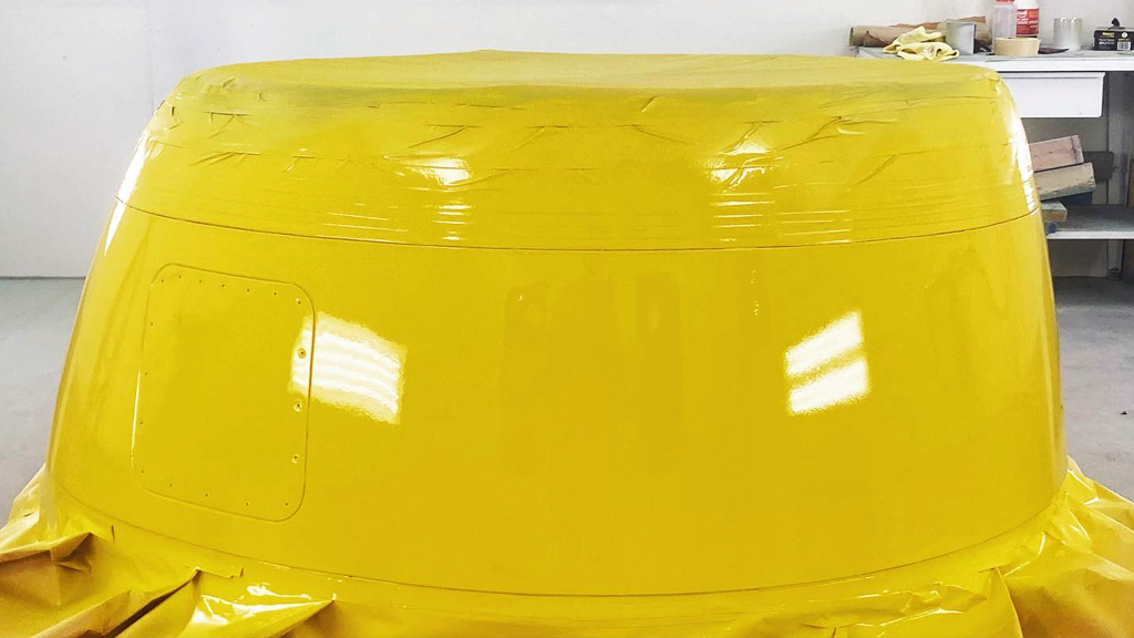 Aircraft Paint inlet